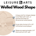 thumbnail image 2 of Welled Wood Surface, Circle Withorchid Shaped, 10" X 10", For Wooden Trays, Crafts And Decorations, Welled Center For Resin Design Or Paint - Decoupage, Engraving, Wood Burning, 2 of 7