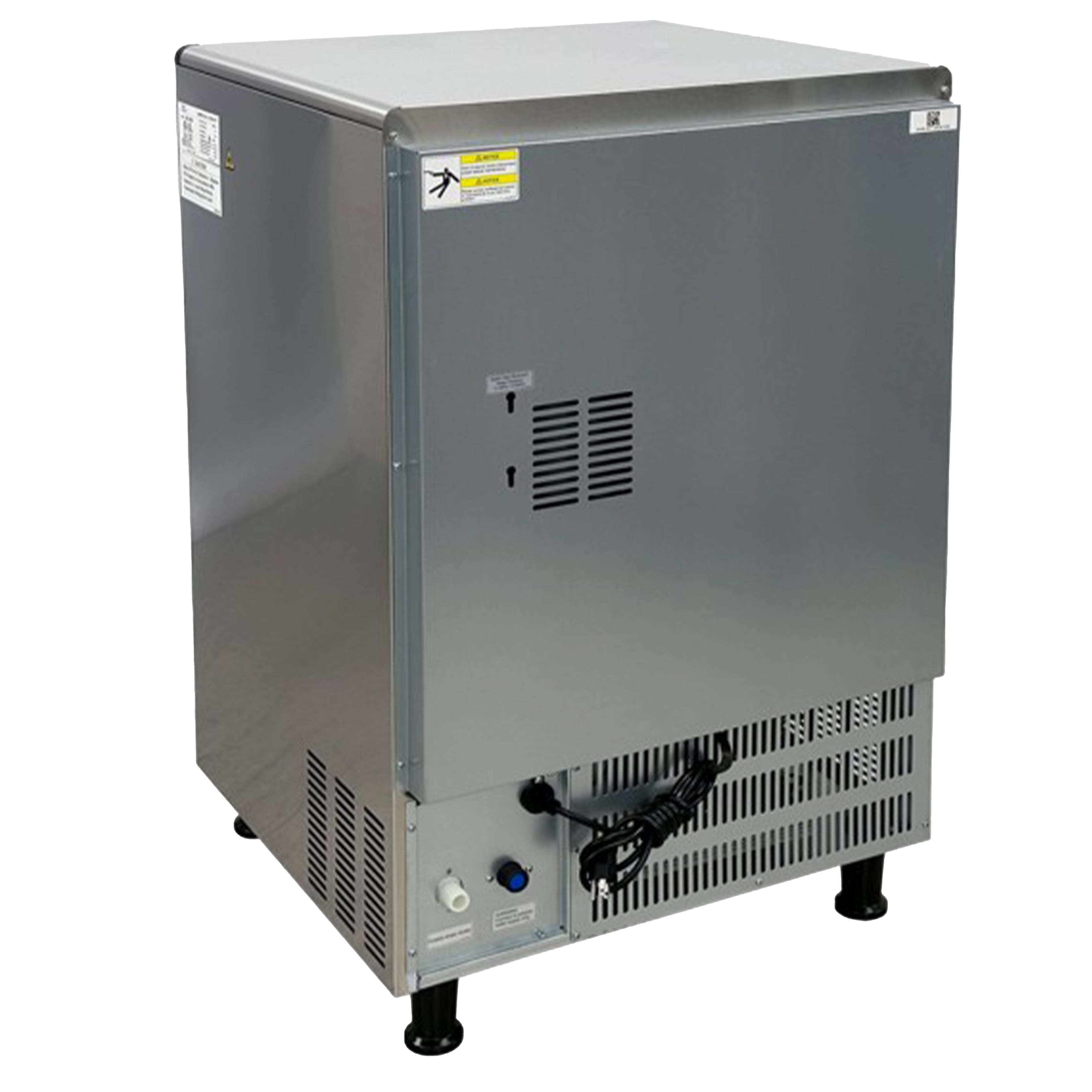 NSF 260 lbs Nugget Ice Maker Machine Granular Ice, Undercounter Ice Machine, Commercial Ice Maker ETL ETL