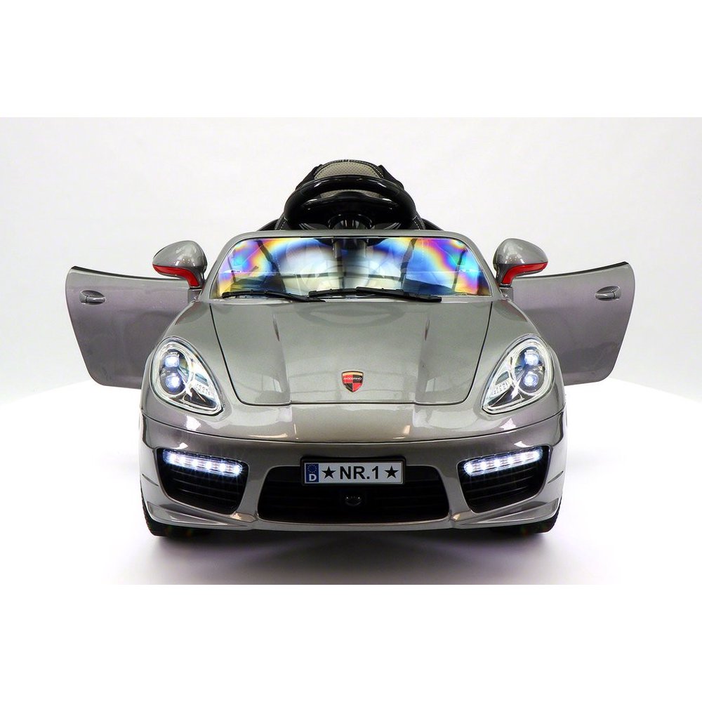 SPORT COUPE KIDS RIDE ON TOY CAR WITH PARENTAL CONTROL GREY Walmart