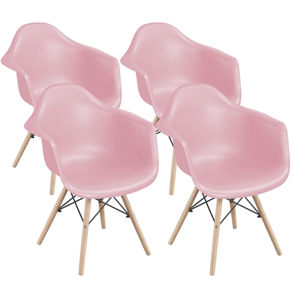 Buy SmileMart Dining Chair, Set of 4, Pink Online at Lowest Price in