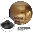 thumbnail image 4 of SHISUYAN Plastic Button Switch Black For Home Use 2Pack 2.8X2.8X1.2In, 4 of 8