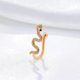 thumbnail image 4 of Joyas para la nariz: 2 anillos falsos para la nariz, pinza de serpiente, manguito nasal africano de cobre, sin perforar, juego de aros pequeños con clip, joyería para la nariz, 1,5 x 0,6 cm., 4 of 5