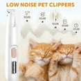 thumbnail image 3 of Pet MicroPrecision Trimmer, 2025 New Rechargeable Pet Trimmer, Waterproof Dog Hair Clipper for Home Use, Multifunctional Cordless Pets Clipper for Pets Owners (2), 3 of 8
