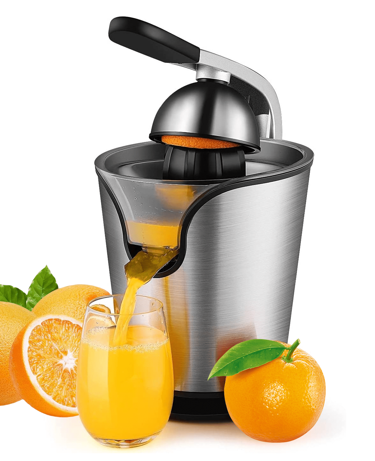 Press Type Electric Citrus Juicer Citrus Squeezer for Oranges Lemons