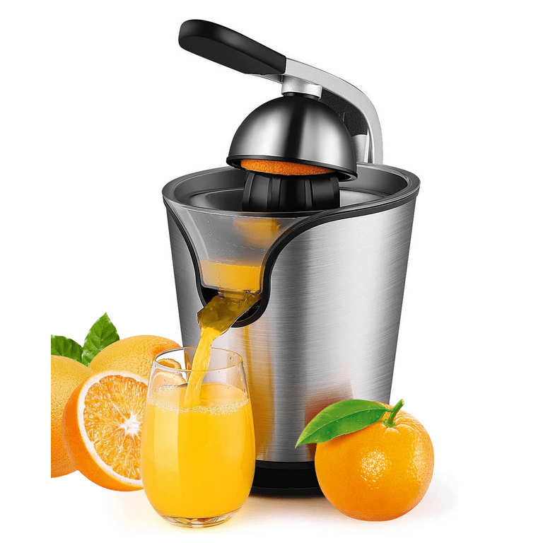 Household Electric Juicer Stainless Steel Squeezer Citrus Orange Juice  Extractor Fruit Lemon Juice Presser Juicer Machine - AliExpress