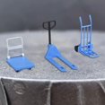 thumbnail image 6 of Almencla Dollhouse Miniature Models Tools,Car Model,1:12 Scale Set,Accessories Props,Child Engineering Vehicle for Scene Decor,Outdoor blue set, 6 of 8