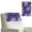 Marble Purple, variant on COEQINE Recliner Headrest Covers PU Leather Headrest Protector with Hook and Loop Straps, Universal Head Rest Covers for Recliner Office Chair Home Decor, 17x27 Inch, Tropical Monstera Palm Leaf