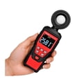 thumbnail image 2 of Illuminance Meter Handheld Illuminance Meter High Precision Illuminance Meter 100000LUX, Illuminance Meter Handheld Ambient Temperature Measuring Instrument ,Easy to Use, 2 of 6