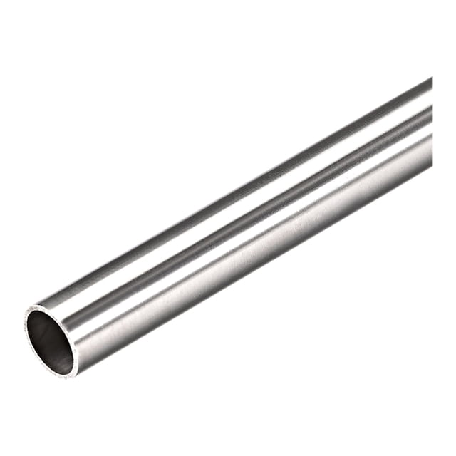 Tubo capilar de acero inoxidable 304, 7.5 mm de ID, 9.5 mm de OD, 30 cm de largo, pared de 1 mm
