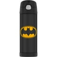 thumbnail image 1 of Thermos Bouteille Funtainer isolée sous vide de 16 oz, Batman, 1 of 5
