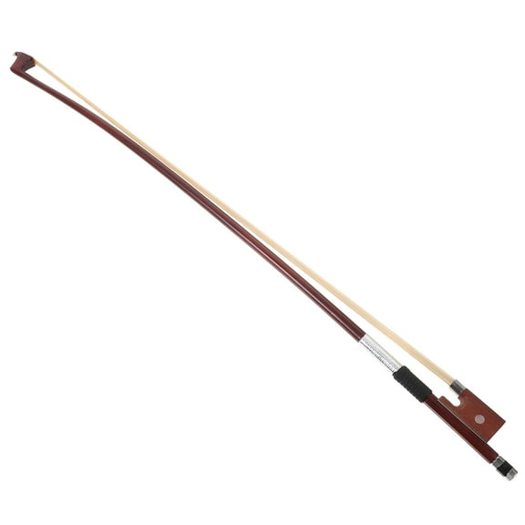 FRCOLOR 1/4 Size Arbor Horsehair Violin Bow for Professional Players Multi Color Wood Replacement