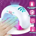 thumbnail image 3 of Kit de esmalte de uñas despegable para niños, juego de maquillaje creativo para niñas, kit de manicura divertido y creativo para el tiempo libre, juguete de regalo de cumpleaños para niñas, 3 of 7