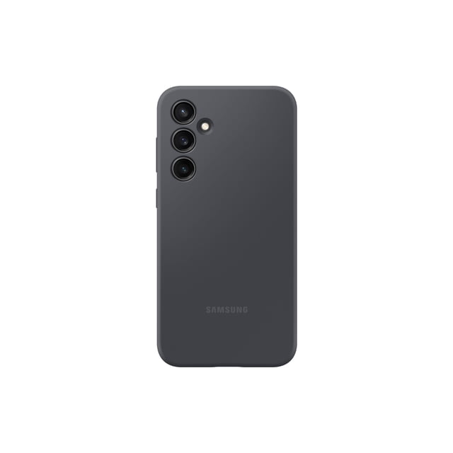 Funda para teléfono Samsung Galaxy S23 FE de silicona gris grafito