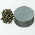 thumbnail image 6 of Portable Metal Tins Round Case Jewelry Container Metal Travel Case Steel Grey 7cm, 6 of 8