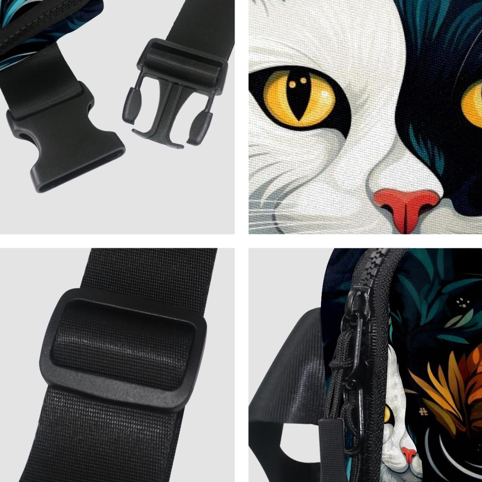 Cats Waist Pack Running Belt Fanny Packs Lightweight Adjustable with Extension Strap Unisex