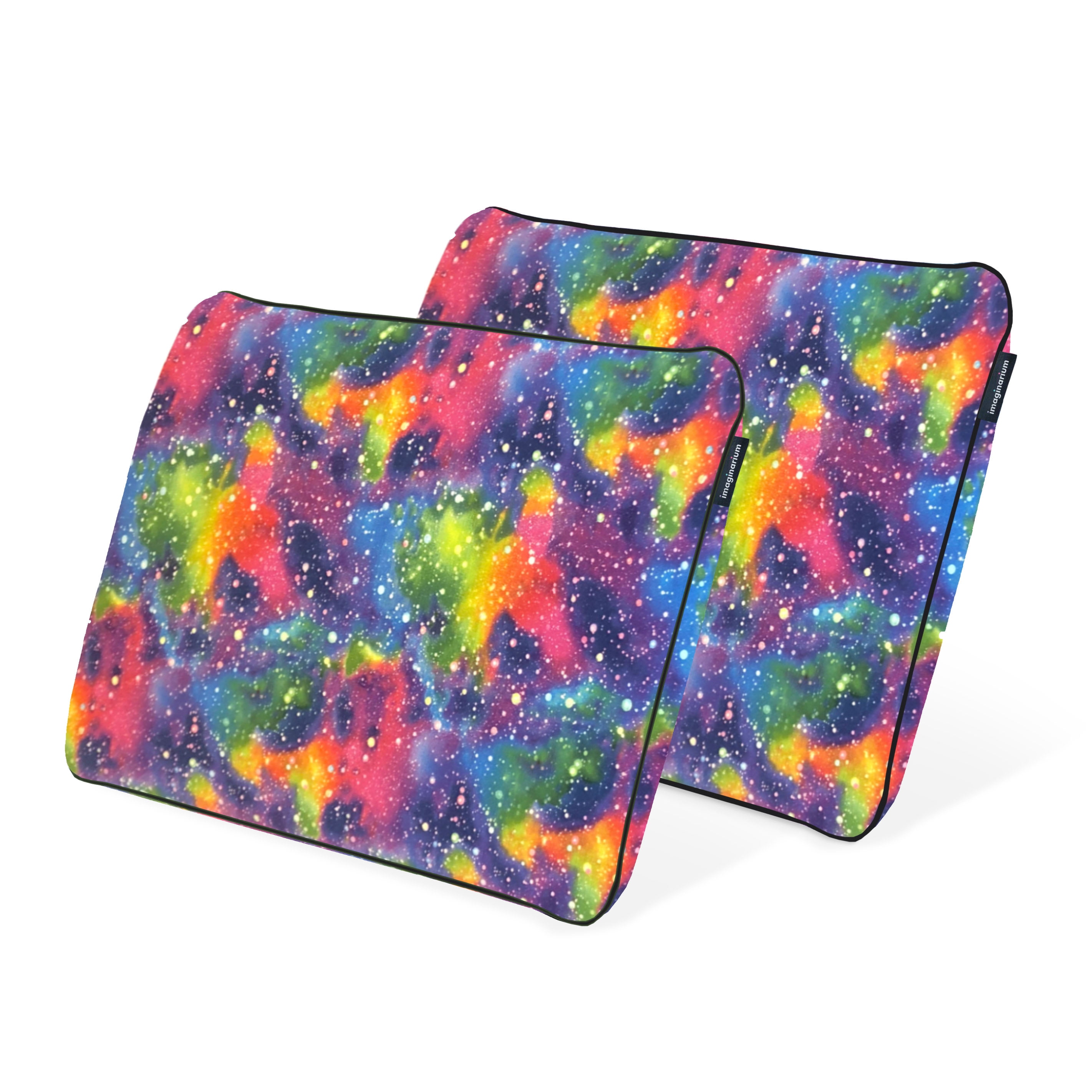 Memory Foam Fun Pillow With CoolToTheTouch Cover, Standard/Queen, Celestial, 2 Pack