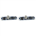 thumbnail image 2 of 2X 5V-24V 8A Gradateur de Lumière DEL Intelligent Intelligent, Module de Capteur Capacitif à Gradation PCBALED, Commande de Gradation, Interrupteur Tactile, 2 x Module de Capteur, Bleu, 2 of 8