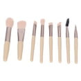 thumbnail image 4 of Dekaim Juego de brochas de Maquillaje de 8 Piezas, brochas de Cejas para Sombras de Ojos Profesionales cosméticas Premium para Maquillaje Diario(Beige), 4 of 5