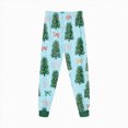 thumbnail image 6 of sdbrld Kids Girl Christmas Pajamas Set Shirts and Shorts Jammies Xmas Matching Pjs Outfits Sizes 6-7 Years, 6 of 9