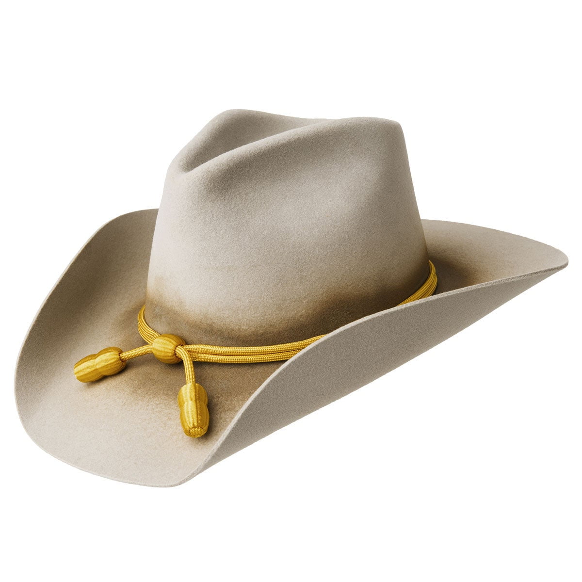 grey cowboy hat meaning