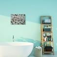 thumbnail image 3 of Stupell Industries Bath Scrabble Letters Bathroom Photograph Canvas Wall Art by Daphne Polselli, 3 of 3