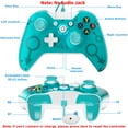thumbnail image 6 of X-360 Controller Wired PC Gamepad Joystick for X-box 360/360 Slim/PC Windows 8/10/11, Green, 6 of 7