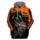 thumbnail image 2 of Men's Hoodie Fash Fox 3d Digital Print Pulr Sleeve Women's Hooded Sport Sweatshirt #yogu, 2 of 2