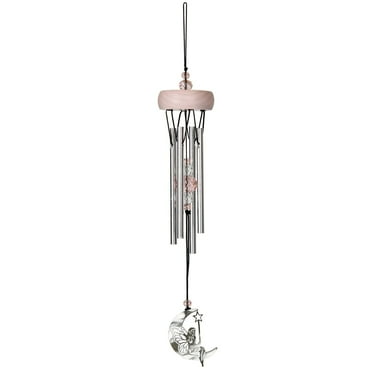 Woodstock Windchimes Chime Fantasy Fairy, Wind Chimes For Outside, Wind Chimes For Garden, Patio, and Outdoor Décor, 10"L