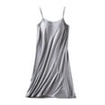 thumbnail image 1 of AWZXDE Pyjama Court Uni pour Femmes, Doux, Confortable, Polyvalent, Gris, TG, 1 of 4