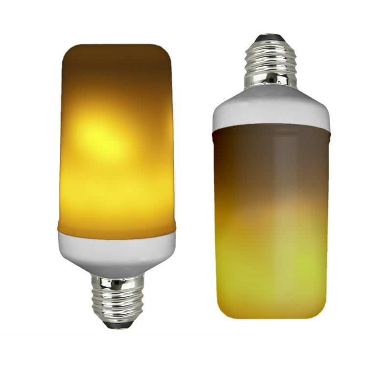 partij heb vertrouwen menu Great Value LED Light Bulb, 5W (40W Equivalent) T20 Decorative Flame Lamp  E26 Medium Base, Non-dimmable, Flame, 1-Pack - Walmart.com