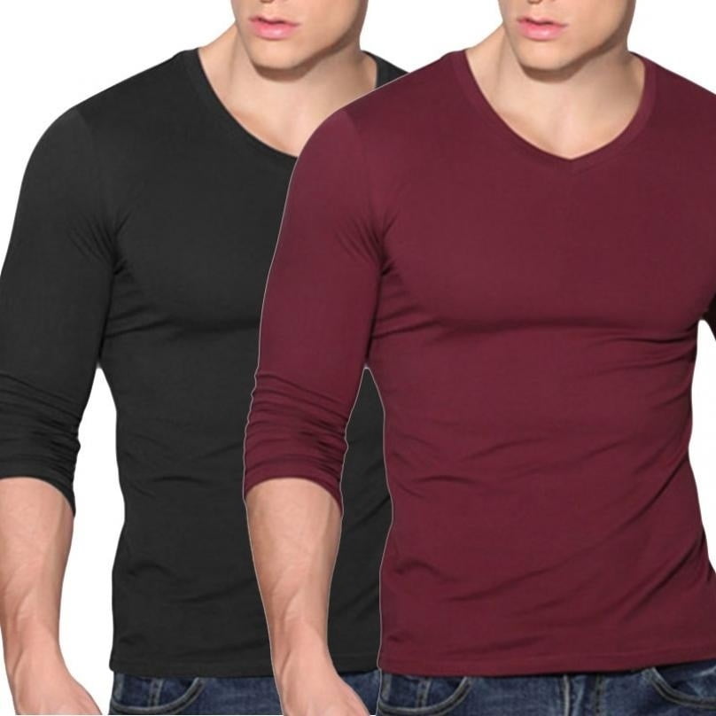 hanes slim fit v neck walmart