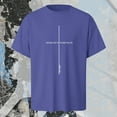 thumbnail image 4 of SLdy Christian Shirts for Men Oversized Tshirts for Men God Faith Religious Tshirt, Purple L, 4 of 7