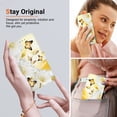 thumbnail image 5 of Compatible with Motorola Moto Edge 30 Neo Flower Painted PU Leather Wallet Case with Card Slots Cover, 5 of 5