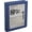 1" Blue, variant on 3 Ring Binder 1 Inch with Clear Front Pocket - Premium PU Faux Leather Presentation Binder - Extra Storage Pockets for Office Supplies, Business Card Holder, and Pen/Pencil Loop (1 Inch, Blue)
