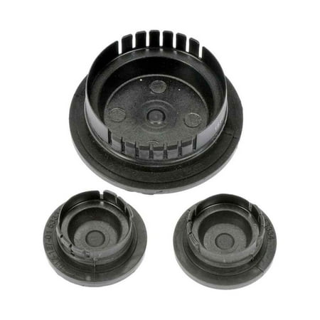 KarParts360 For Mercedes-Benz GLC300/GLC350e 2018 2019 Camshaft Expansion Plugs | 3 Pieces | Plastic/Rubber Material | 2.5 Inches/1.5 Inches Closed End Diameter | Replacement For 9986590