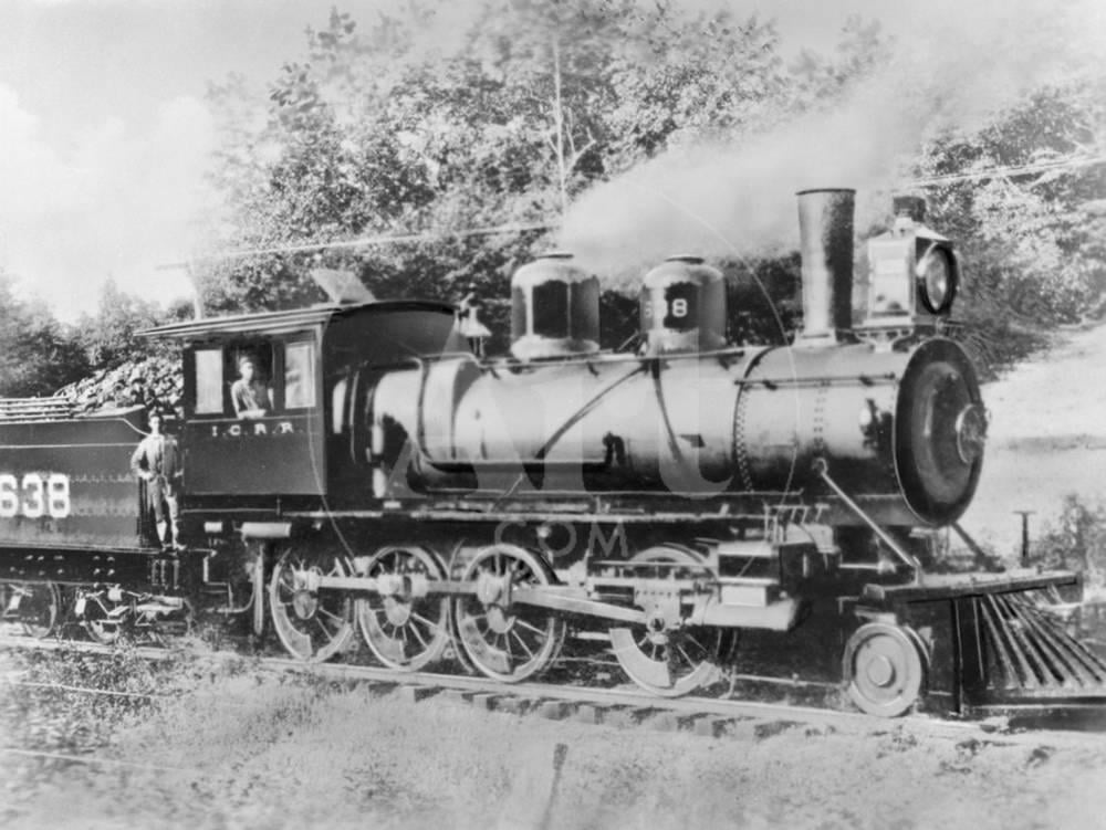 Engineer Casey Jones on Engine No 638, Figurative Transportation ...