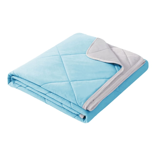 Heavy Blanket For Sleeping Perfect Ice Blanket Summer Cooler Quilt For Hot Sleepers And Night Sweats Cooler Comforter Double Cold Effect Blanket Cooler Fiber Soft Machine Washable