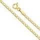 thumbnail image 5 of Cadena Italiana de 10K Imperial Jewelry estilo Cubana Calibre 2mm de 55cm, 5 of 5