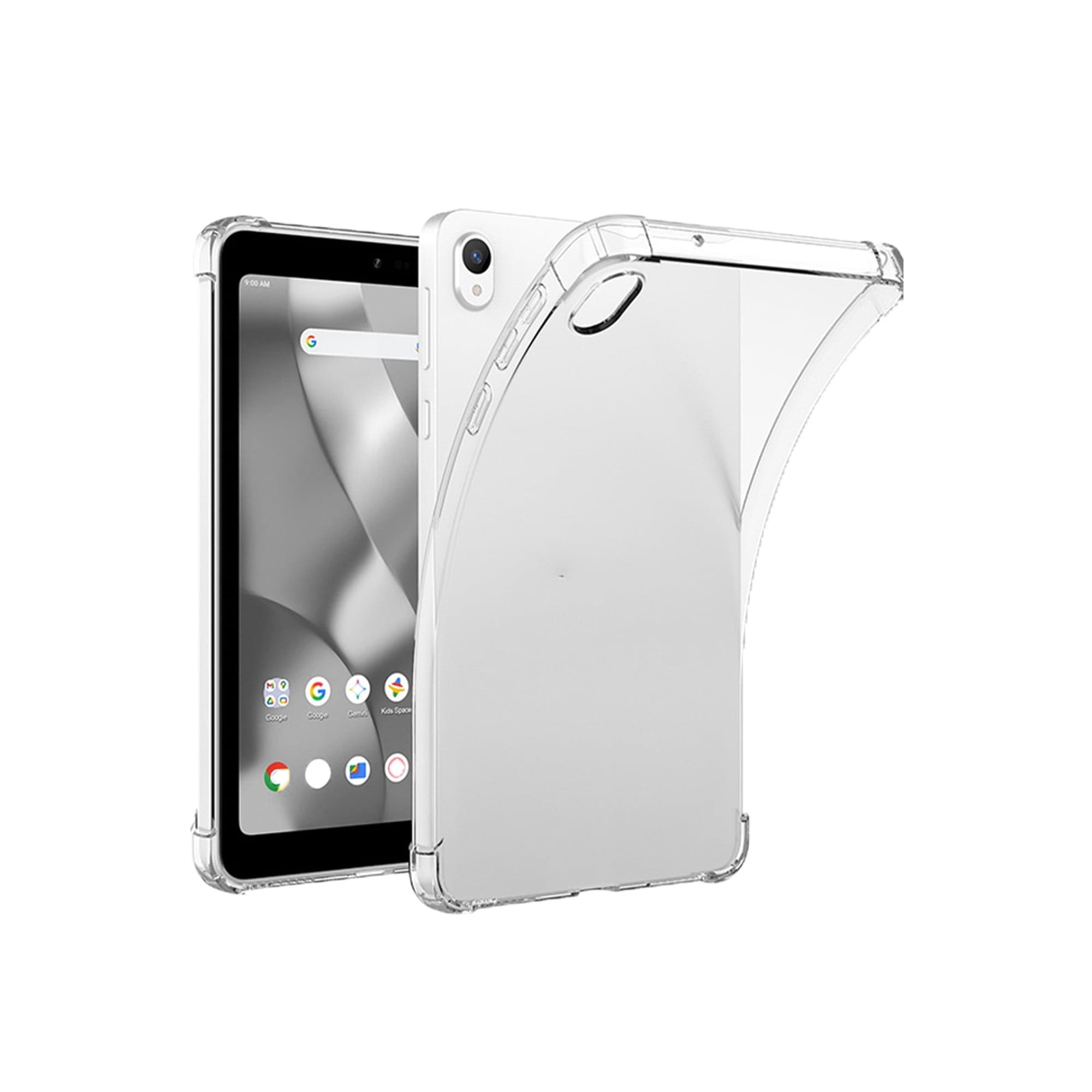 HYRACPO TPU Case for 2026 Model ONN 7 7 inch, Soft Flexible Shockproof Protective Tablet Cover, Anti-Scratch & Lightweight Slim Design-Clear