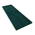 thumbnail image 6 of Ekena Millwork 15"W x 77"H True Fit PVC Cedar Park Fixed Mount Shutters, Thermal Green (Per Pair - Hardware Not Included), 6 of 9