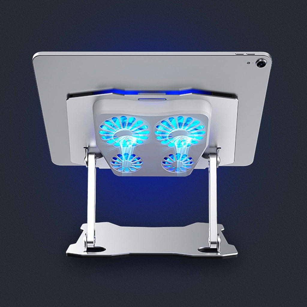 Zeiwohndc X16 Tablet Stand Cooler Aluminum Alloy laptop Stand Strong Cooling Power Fans