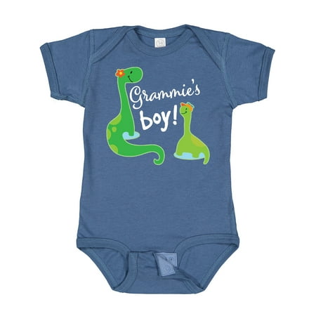 

Inktastic Grammie Boy Grandson Dinosaur Gift Baby Boy Bodysuit
