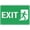 Warning Sign 4, variant on Fire Door Do Not Obstruct Green Sign Warning Tin Sign 8"x12", Home Kitchen Farm Garden Garage Wall Decor, Green Fire Door Marker