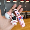 thumbnail image 1 of Porte-clés Astronaute Porte-Clés Astronaute Porte-Clés Mignon Style Cloche Coffre-Fort Inodore Matériel PVC Porte-Clés pour Stocker des Clés en Épingle Modèle de Cloche de Spaceman, 1 of 1