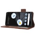 thumbnail image 3 of Elehold PU Leather Wallet Case for Google Pixel 7, Soft Lychee Pattern PU Leather and TPU Flip Cover with  Shockproof Kickstand Card Slots Holder Magnetic Drop Resistant Phone Case,Brown, 3 of 5