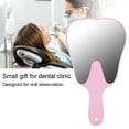 thumbnail image 1 of Espejo En Forma De Diente Lindo Espejo Dental Espejo De Mano Accesorio Dental, 1 of 7