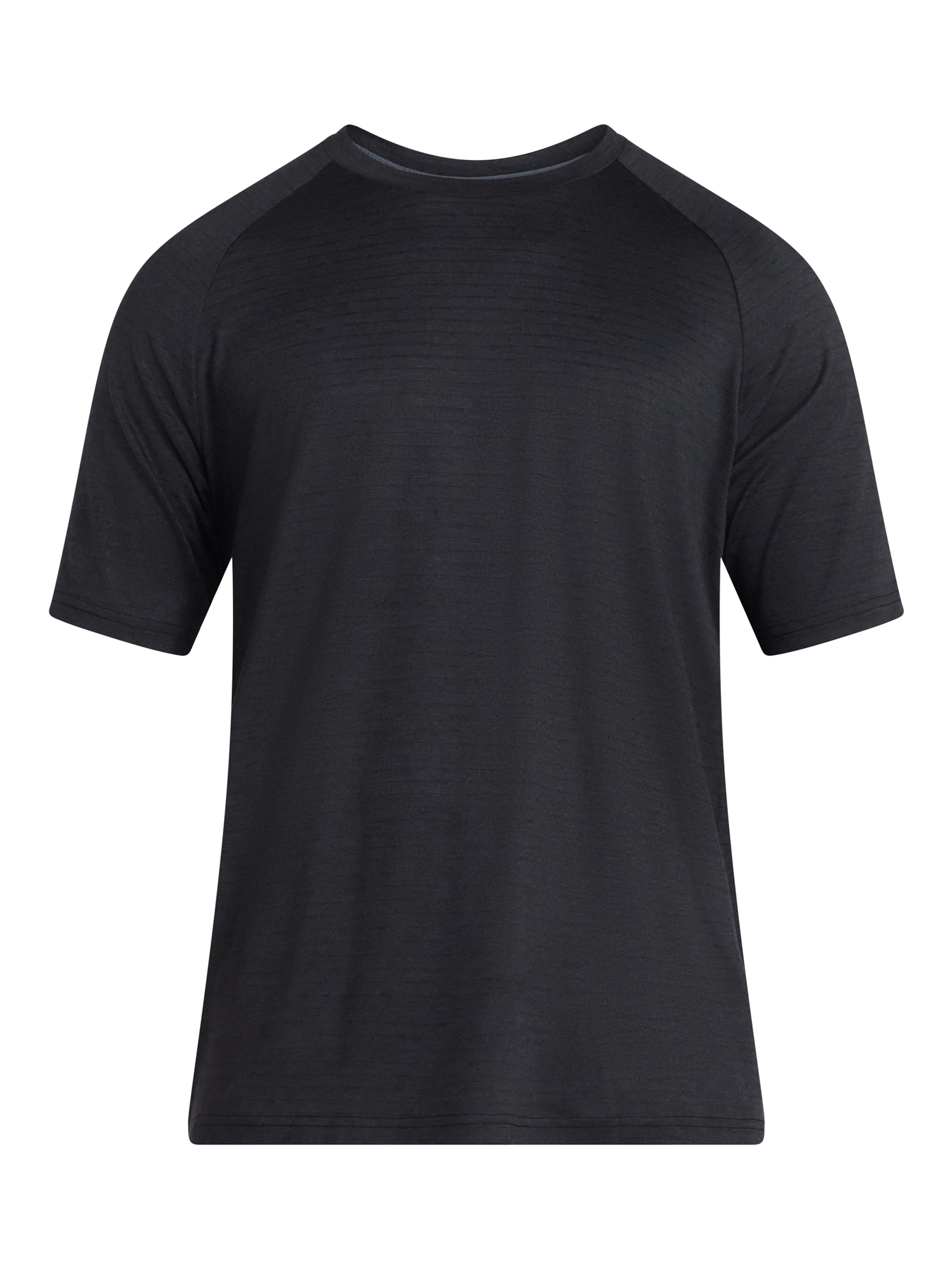 Camiseta de entrenamiento con rayas tonales para hombre, manga corta, tallas XS-4XLT 4