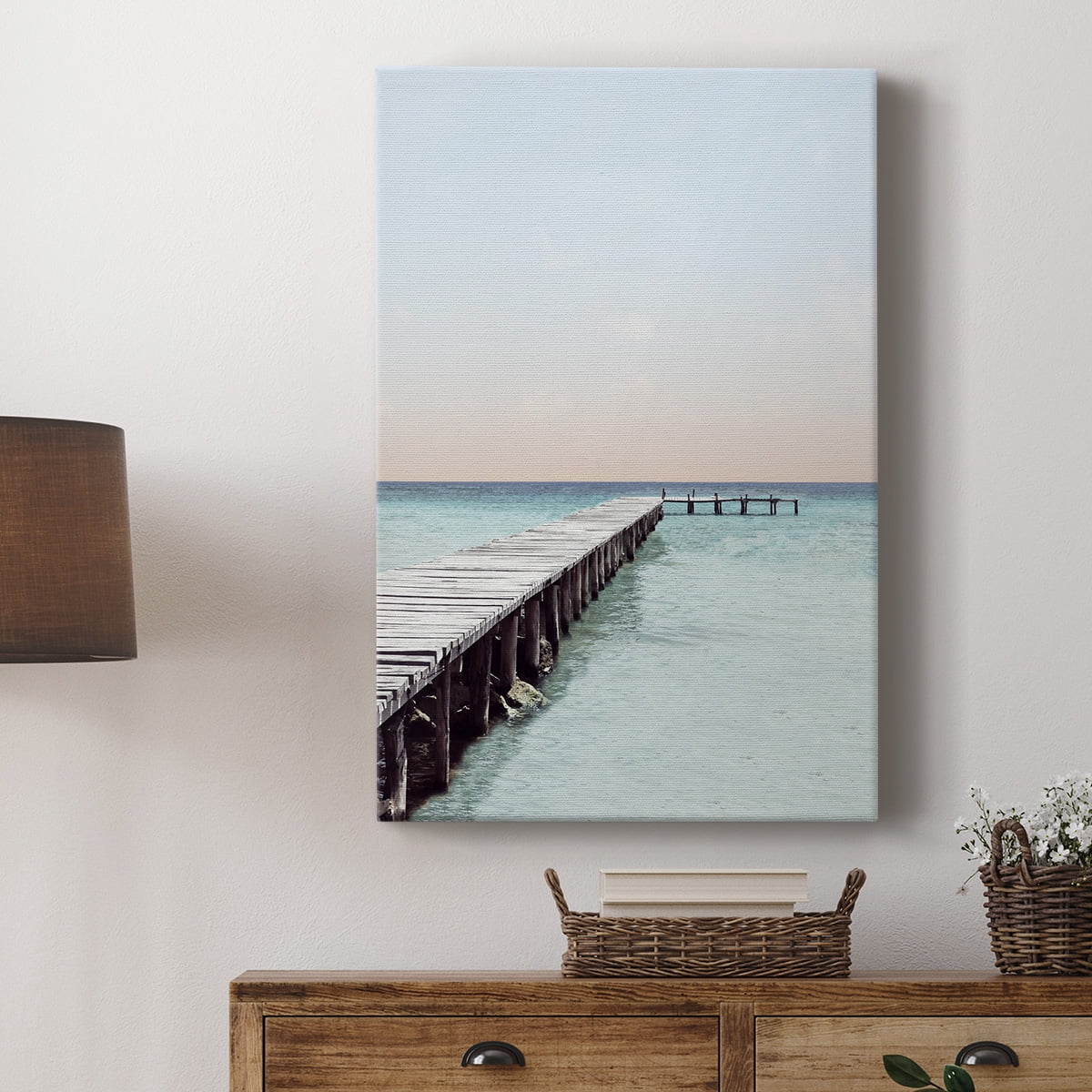 La Playa Premium Gallery Wrapped Canvas - Ready to Hang