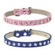 thumbnail image 1 of Apuakthei Collar para perro cachorro con diamantes de cristal coloridos collares para cachorros y gatos, 1 of 5