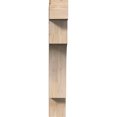 thumbnail image 2 of Ekena Millwork 5 1/2"W x 28"D x 36"H Westlake Block Smooth Bracket, Douglas Fir, 2 of 25